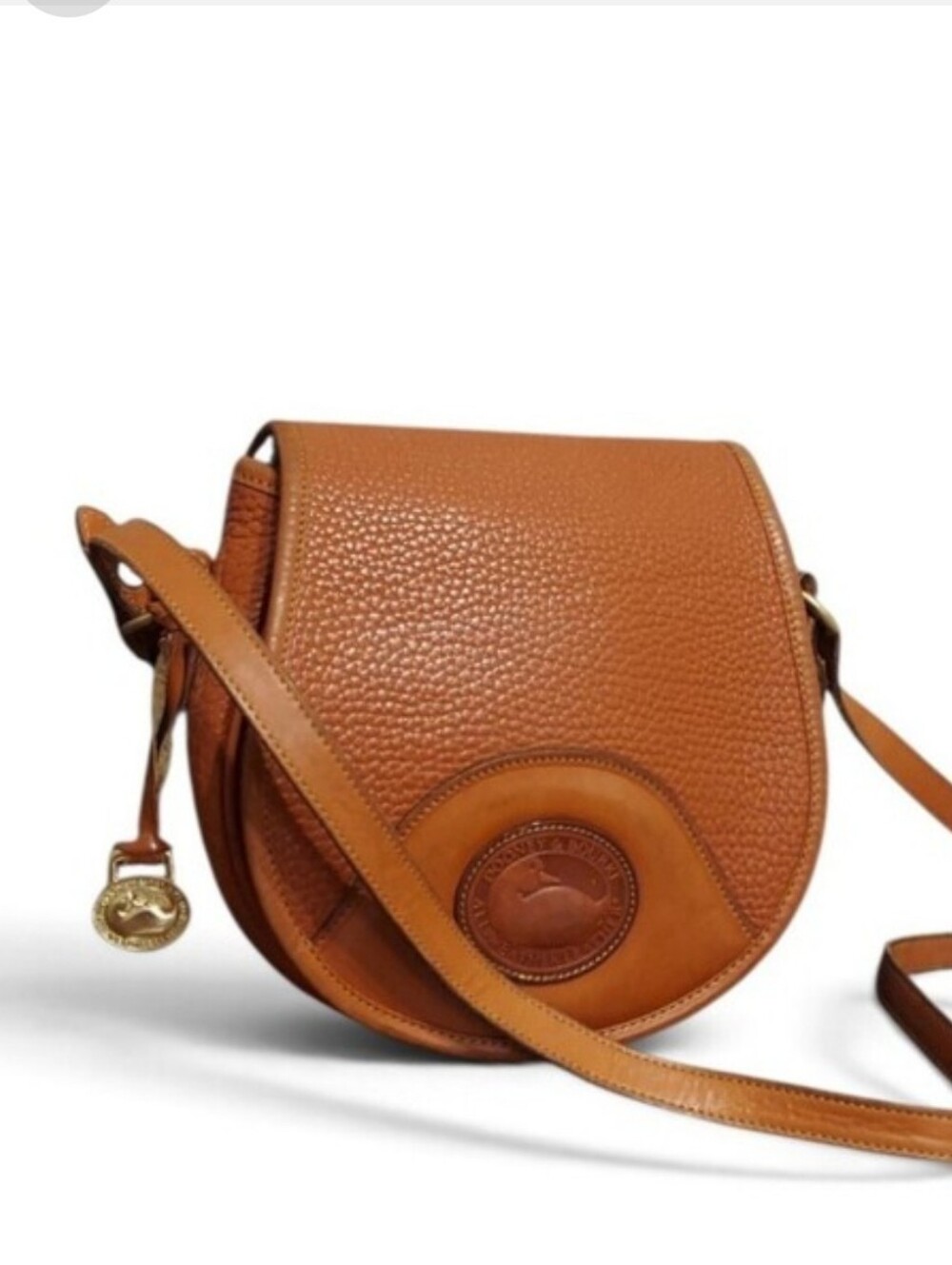Dooney & Bourke Vintage 1990s Mini All Weather Leather Crossbody Bag